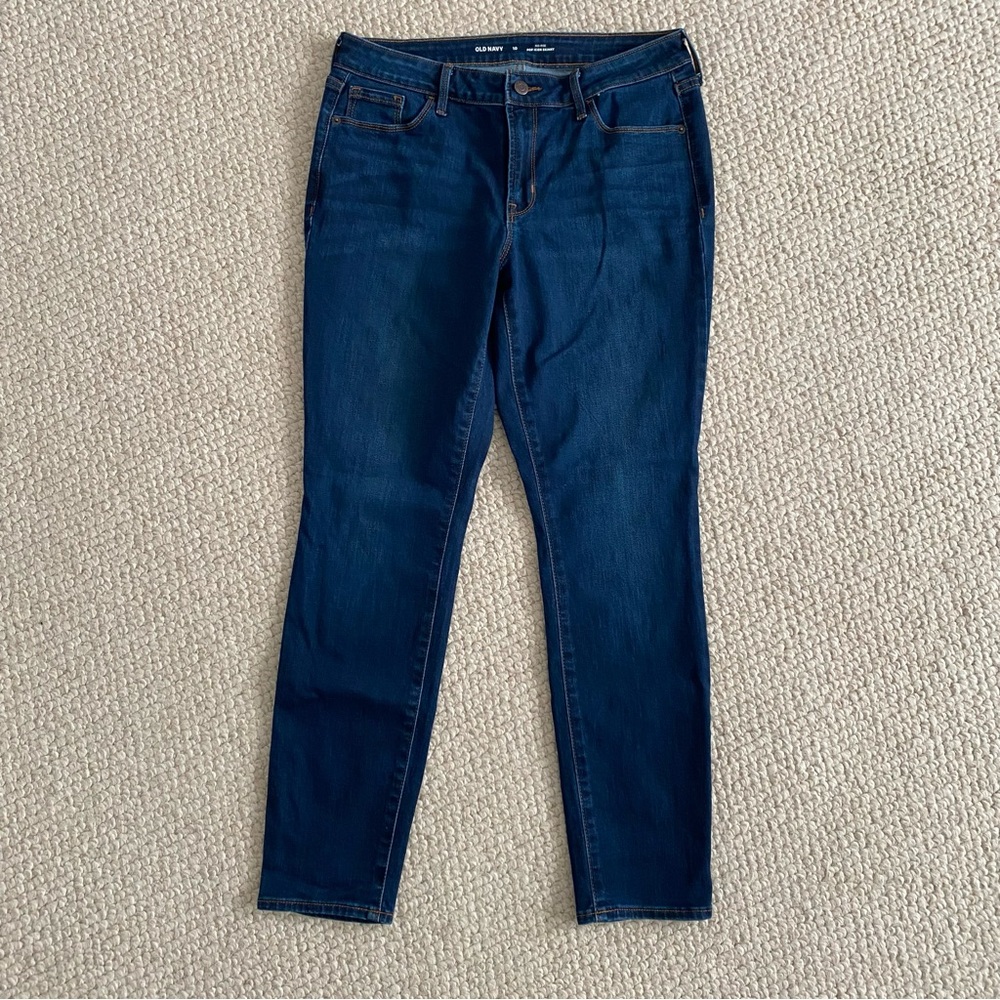 Old Navy Women’s Mid-Rise Pop Icon Skinny Jeans Size 10